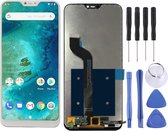 Lcd-scherm en digitizer volledige montage voor Xiaomi Redmi 6 Pro (Mi A2 Lite) (wit)