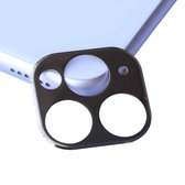 Aluminium camera lensbeschermer voor iPhone 11 Pro / 11 Pro Max (zwart)