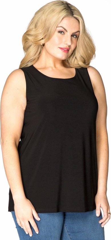 Shirt Yoek Grote Maten Yoek Grote Maten Dames Top Slim Fit Zonder