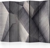 Kamerscherm - Scheidingswand - Vouwscherm - Abstract concrete blocks II [Room Dividers] 225x172 - Artgeist Vouwscherm