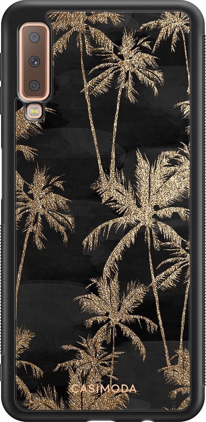 Componist Bekijk het internet Tahiti Casimoda Telefoonhoesje - Back Cover - Geschikt Voor Samsung Galaxy A7 (2018)  - Zwart | bol.com