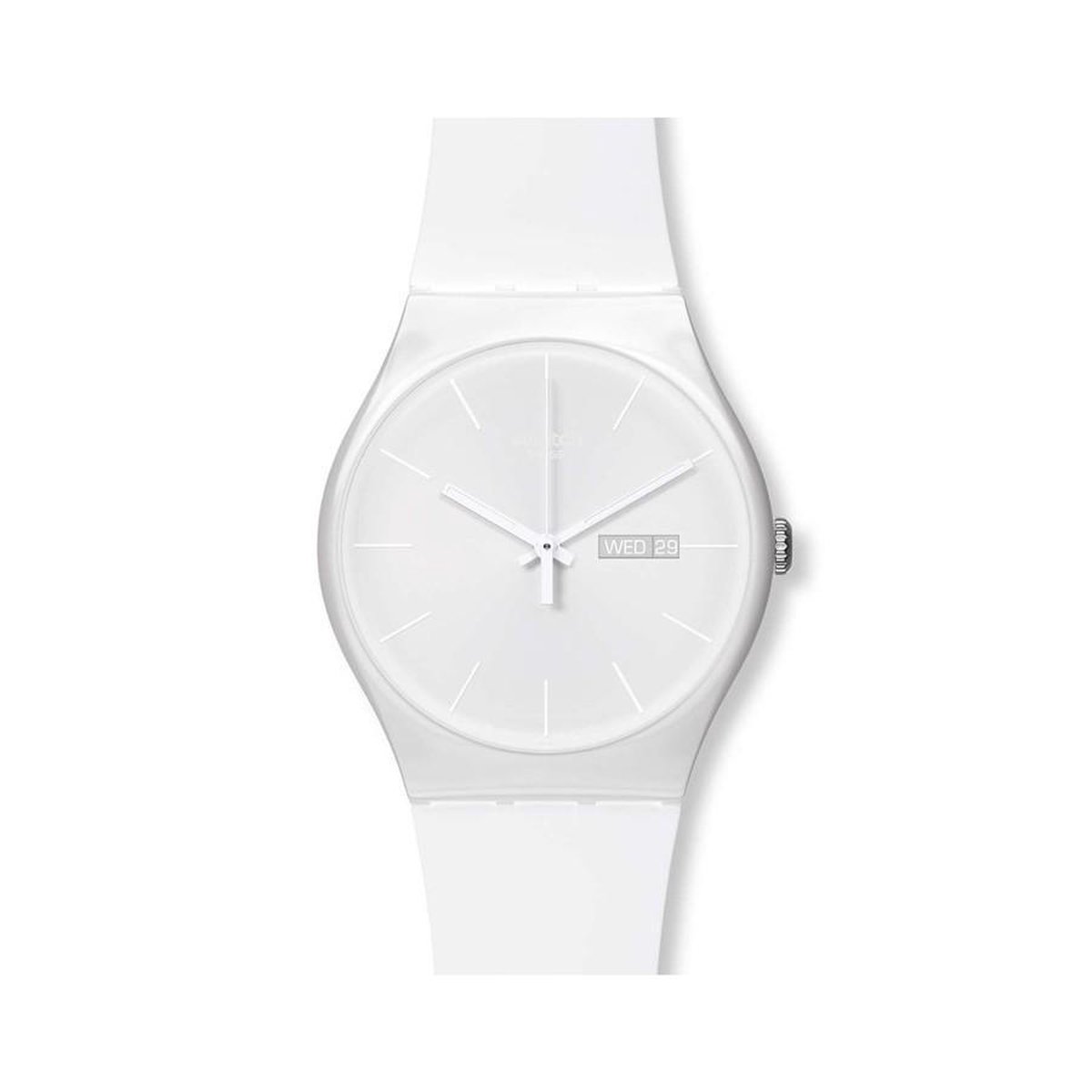 Swatch Core White Rebel horloge - Wit