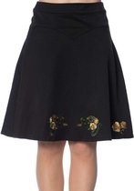 Dancing Days - Serpent Skirt - M - Zwart