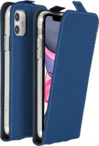 Accezz Flipcase iPhone 11 hoesje - Blauw