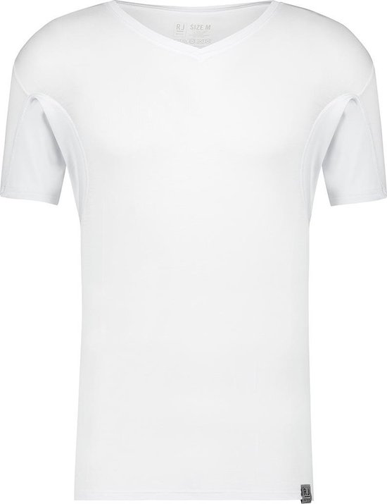 RJ Bodywear T-shirt Stockholm Sweatproof Wit Mannen Maat - XXL
