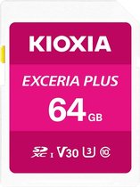 Kioxia Exceria Plus flashgeheugen 64 GB SDXC Klasse 10 UHS-I