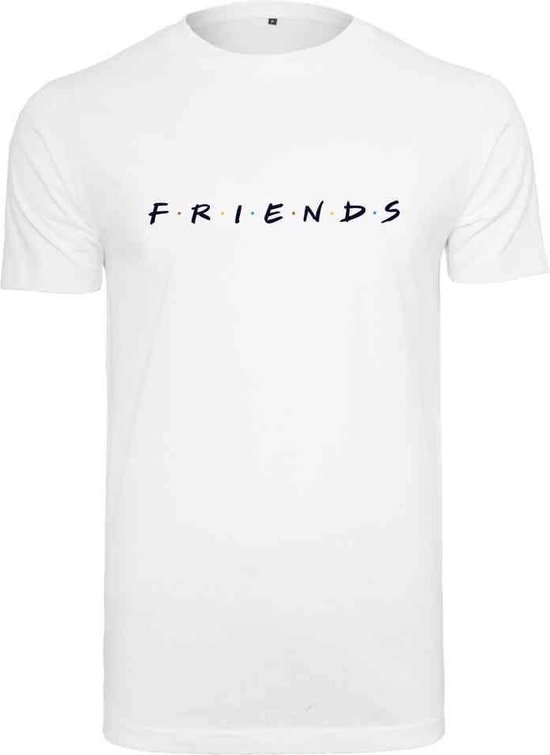 Merchcode Friends - Friends Logo Heren T-shirt - XS - Wit