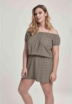 Urban Classics Playsuit -L- Off Shoulder Beige