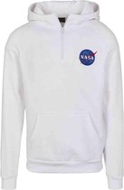 Urban Classics NASA Hoodie/trui -XL- NASA Chest EMB Wit