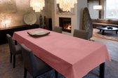 Joy@Home Tafellaken - Tafelkleed - Tafelzeil - Opgerold Op Dunne Rol - Geen Plooien - Trendy - Oranje - Roos - 140 cm x 180 cm