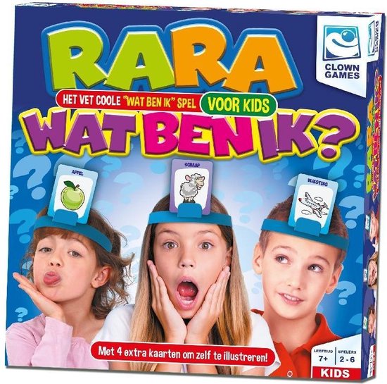 Clown Games - Rara Wat Ben Ik? Junior - spel