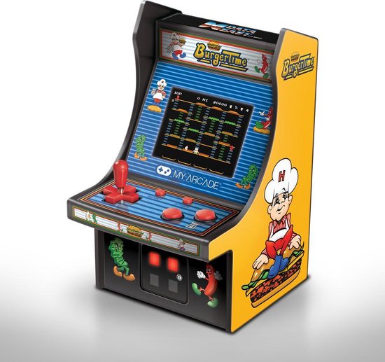My Arcade Retro Mini Arcade Machine Burger Time - My Arcade
