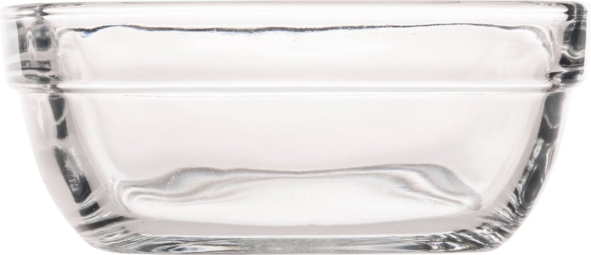 Lys - Assiette creuse en verre 19,5 cm (Lot de 6) - ® Boutique