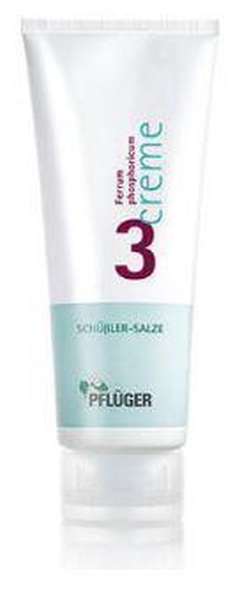Schussler zouten Creme nr. 3 Ferrum Phosphoricum D4 75 ml Pflüger