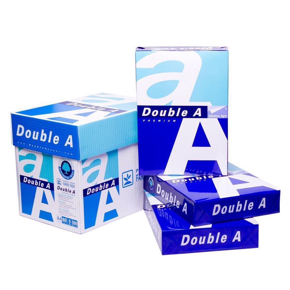 Double A A4- printpapier - 500 vellen - 1 pak op De Prijzenvolger