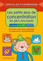 Cartes de jeux et d'apprentissage - Les petits jeux de concentration les plus amusants (5-6 ans)