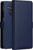 DZGOGO MILO-serie PC + PU horizontale flip lederen case voor Huawei Mate 20 Lite, met houder en kaartsleuf en portemonnee (blauw)