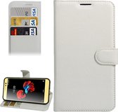 Voor ZTE A910 litchi textuur horizontale flip pu lederen tas met houder & kaartsleuven & portemonnee (wit)