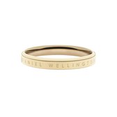 Daniel Wellington Classic Dames en heren Ring Staal - Goudkleurig - 19.25 mm / maat 60