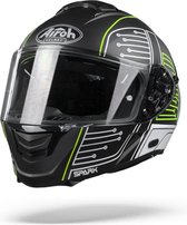 Airoh Spark Cyrcuit Black Matt Full Face Helmet 2XL
