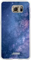 Samsung Galaxy S6 Hoesje Transparant TPU Case - Perfect Stars #ffffff