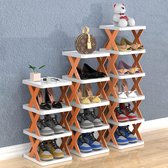 schoenenrek - planken, schoenenstandaard, hoog / schoenenorganizer ruimtebesparend, multifunctioneel,4 x 7 x 7 cm