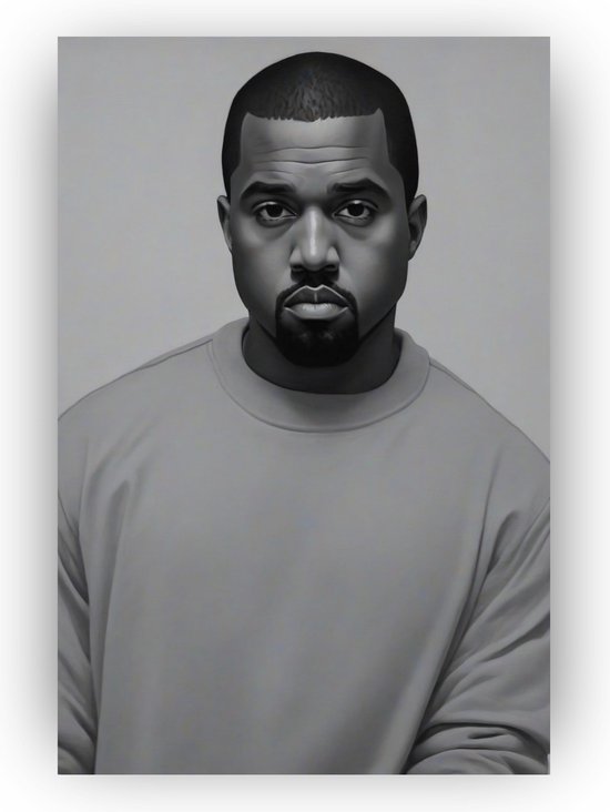 Kanye West poster - Kanye West - Rapper poster - Poster kanye - Posters slaapkamer -... | bol