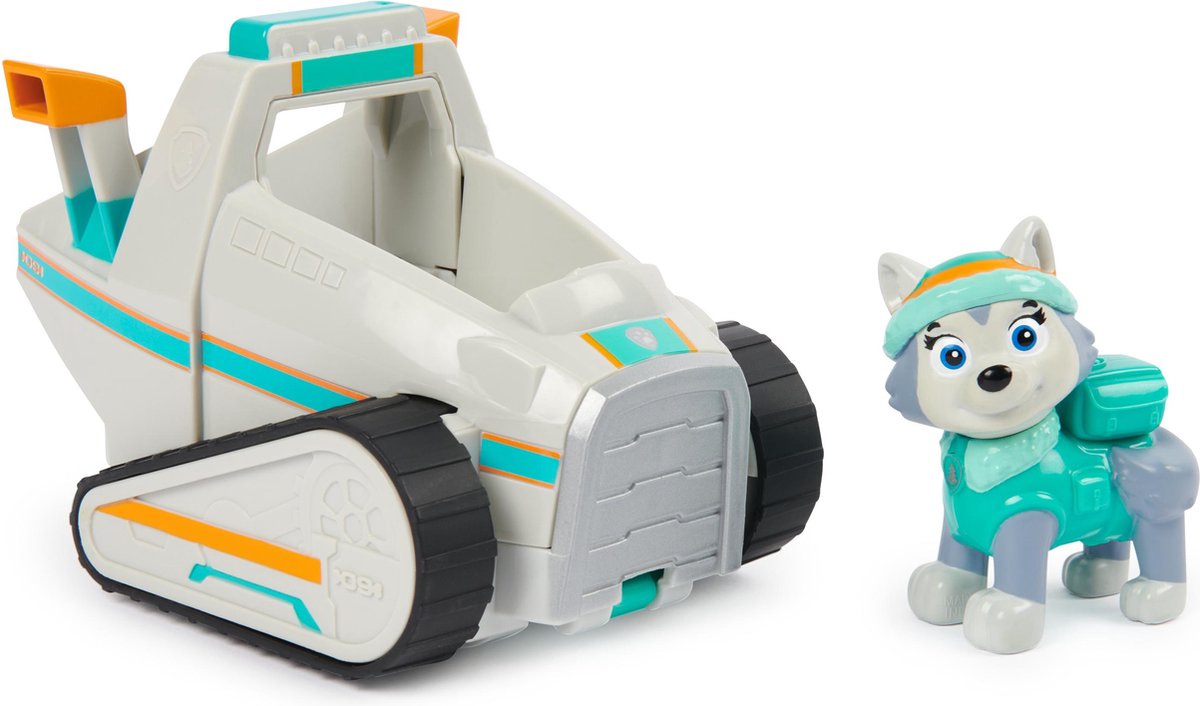 PAW Patrol - Everest's Sneeuwschuiver - speelgoedauto met speelfiguur - 71% gerecycled plastic - duurzaam speelgoed — afbeelding 3