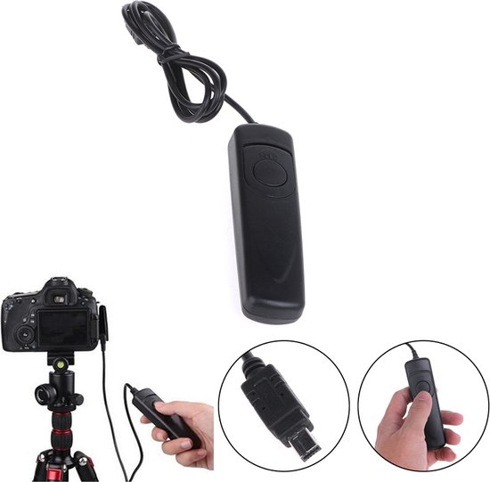 JJC Cavo Di Scatto Remoto Per Nikon Z6/Z7, D780, D750, D610, D90, P1000 E Altri – Sostituisce Nikon MC-DC2, Lunghezza 90cm