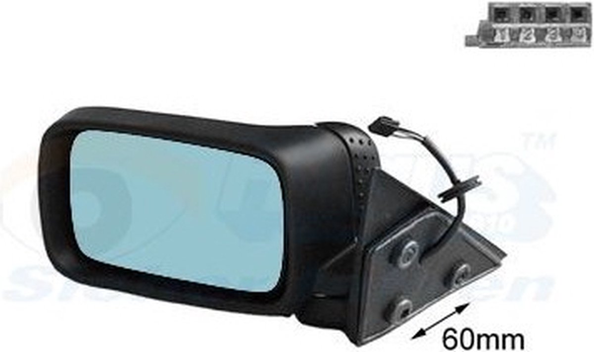 VanWezel 0642807 - Rétroviseur éléctrique complet gauche pour Bmw 3 e36 de 1990 à 1998