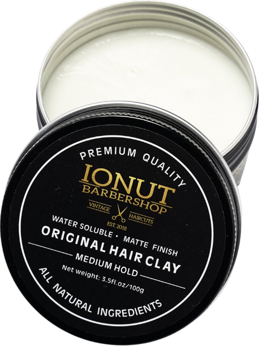 Ionut original hair clay (matte styling pasta), 100 gram