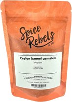 Spice Rebels - Ceylon kaneel gemalen - zak 90 gram