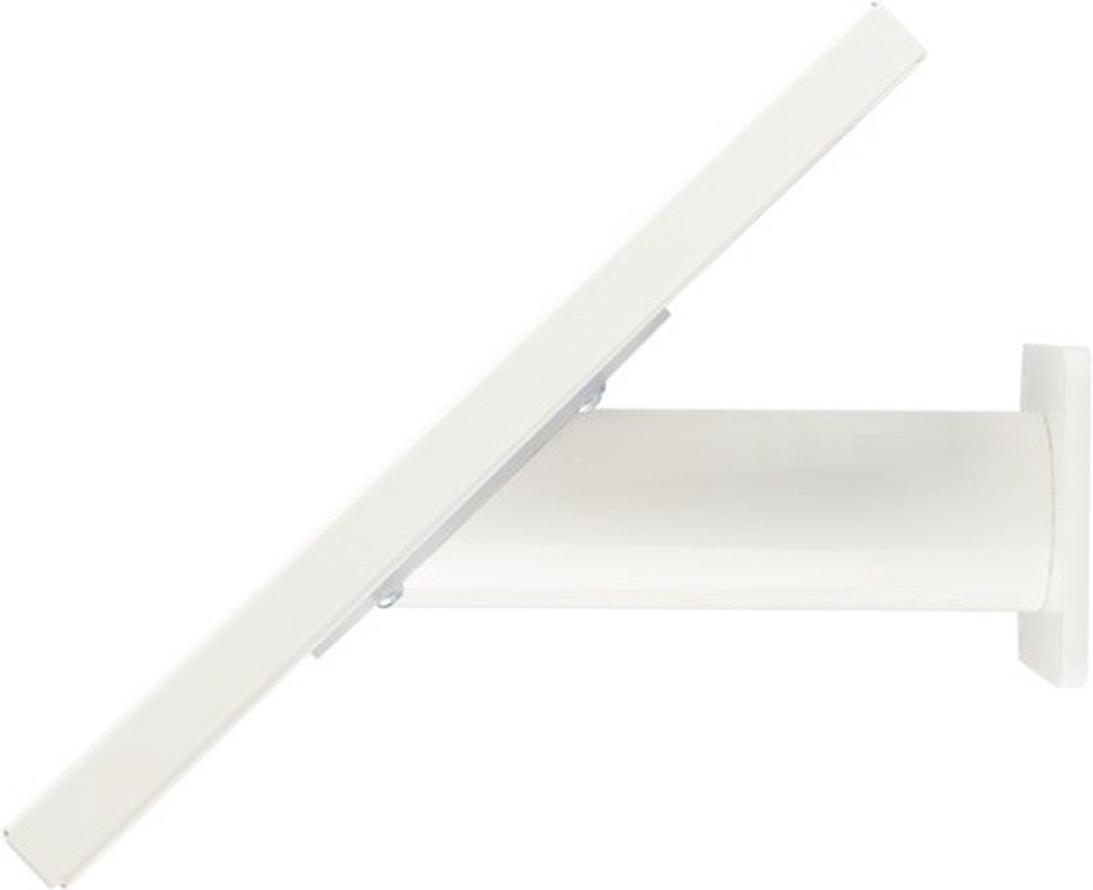 Support mural Securo, tube, pour iPad et Tablettes, 12-13 pouces, blanc