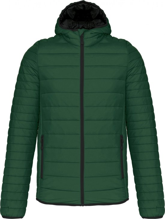 Jas Heren XL Kariban Lange mouw Forest Green 100% Polyamide