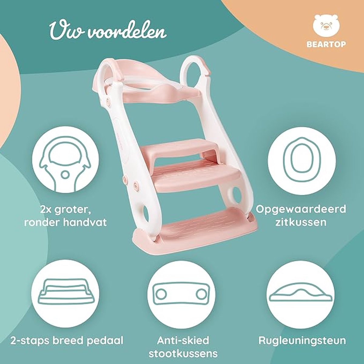 Goedkoopste kindertoiletbril \ kinder Plaspot - Toilet seat for children