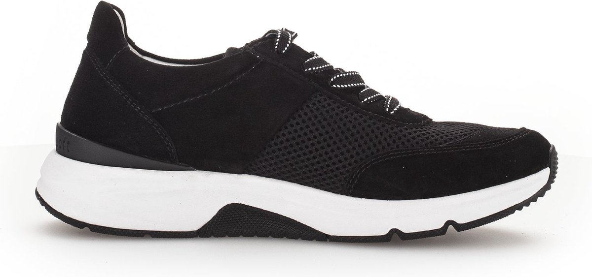 Sandales De Marche Femme GABOR Rollingsoft Sensitive 66.815.50 - Cuir Lisse, Semelle Légère, Talon 3 Cm - Confort Et Stabilité - 8