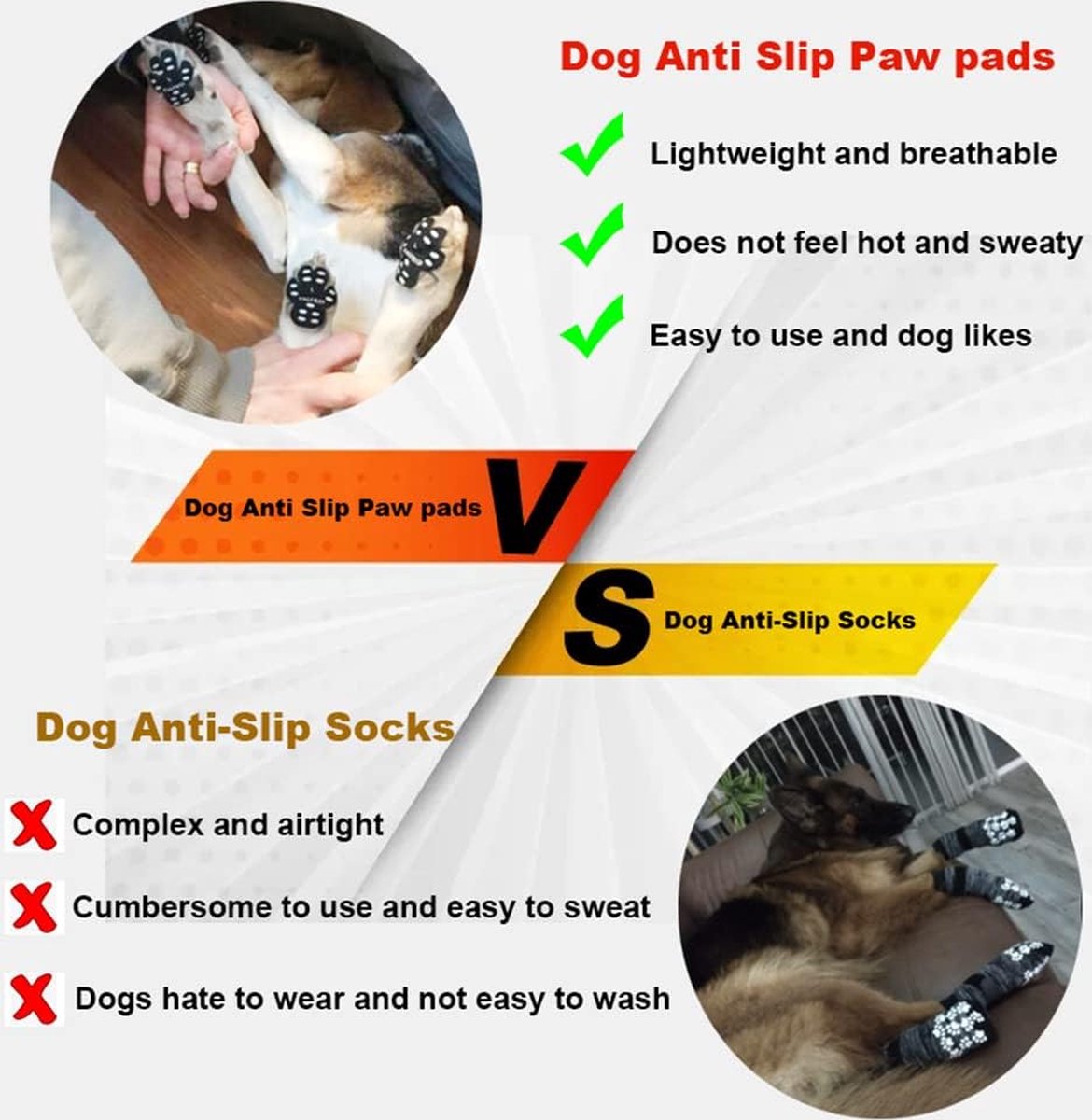 28 Stuks Pootbescherming Voor Honden, Antislip Zelfklevende Siliconen Gel Hondenschoenen Hondenpootbeschermer