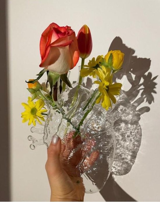 Seletti Love In Bloom Hart Vaas Color - Afbeelding 5