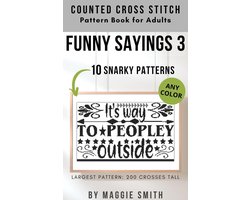 Counted Cross Stitch Pattern Book for Beginners