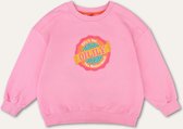 Hooray sweater 35 sea pink with artwork Old Skool Logo Pink: 164/14yr
