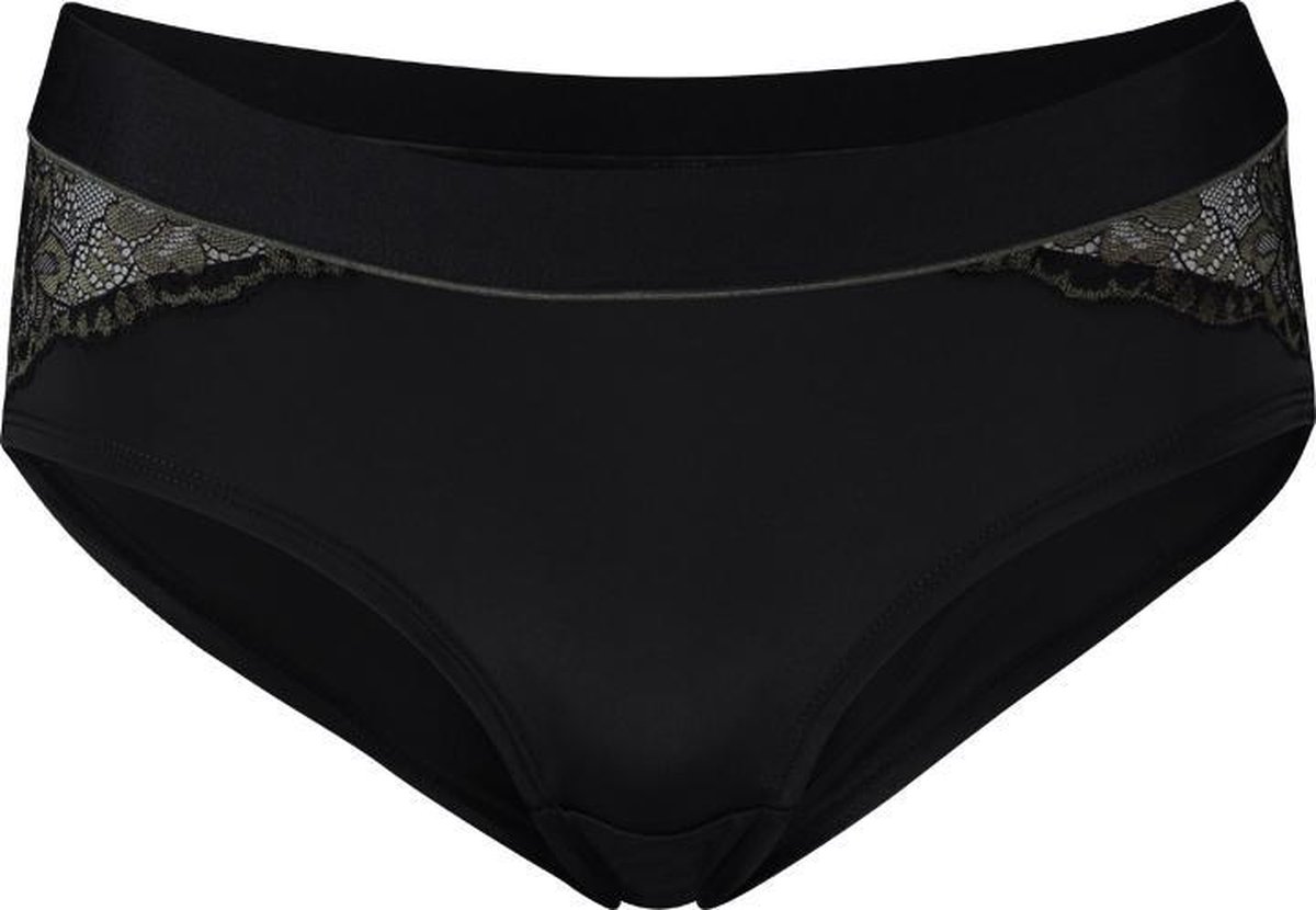 Sapph Forest Night Short Dames Ondergoed - 2-tone Black Forest - Maat S