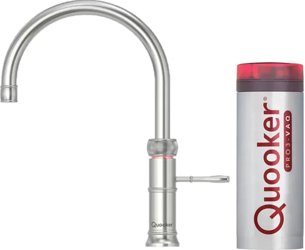Quooker® PRO3 Classic Fusion Round RVS