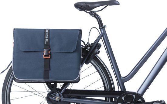 Basil Forte Dubbele fietstas - Blauw - 35 Liter van Basil — afbeelding 5
