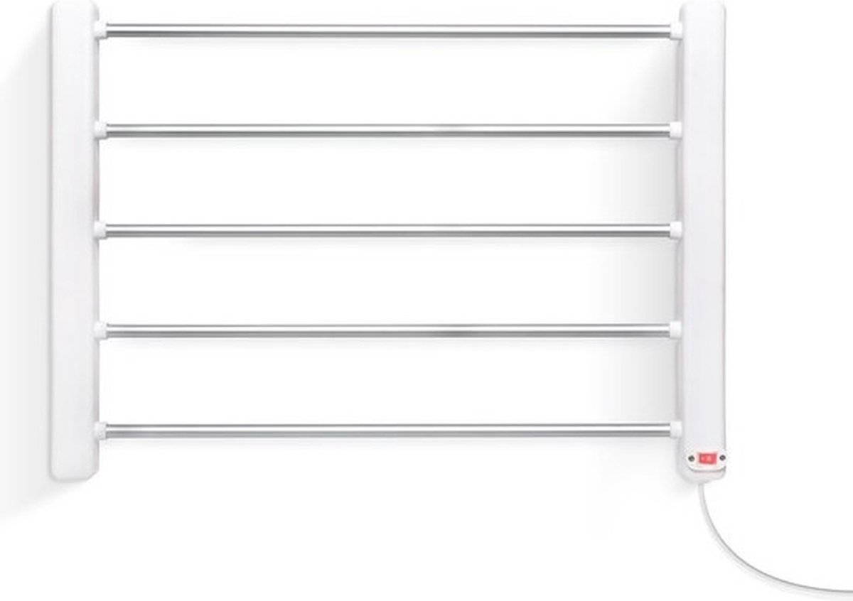 Bewello® - Elektrisch Handdoekrek - Droogrek voor Handdoeken - Radiator op Netstroom voor Badkamer - Handdoek Snel droog