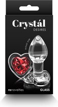Crystal Desires Red Heart S