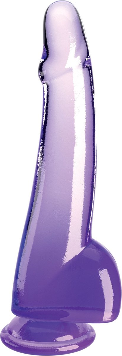 King Cock Clear Dildo Cock met Ballens 27,9 cm