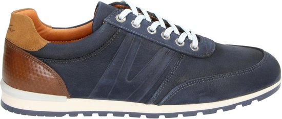 Van Lier Heren Sneakers - Blauw - Maat 40 | bol.com