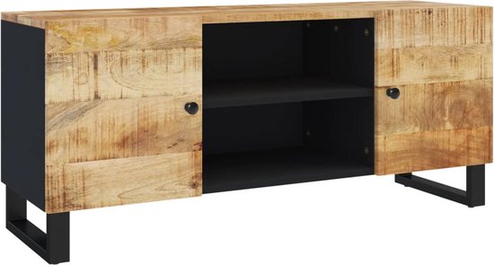 Foto: Vidaxl tv meubel 105x33x46cm massief mangohout