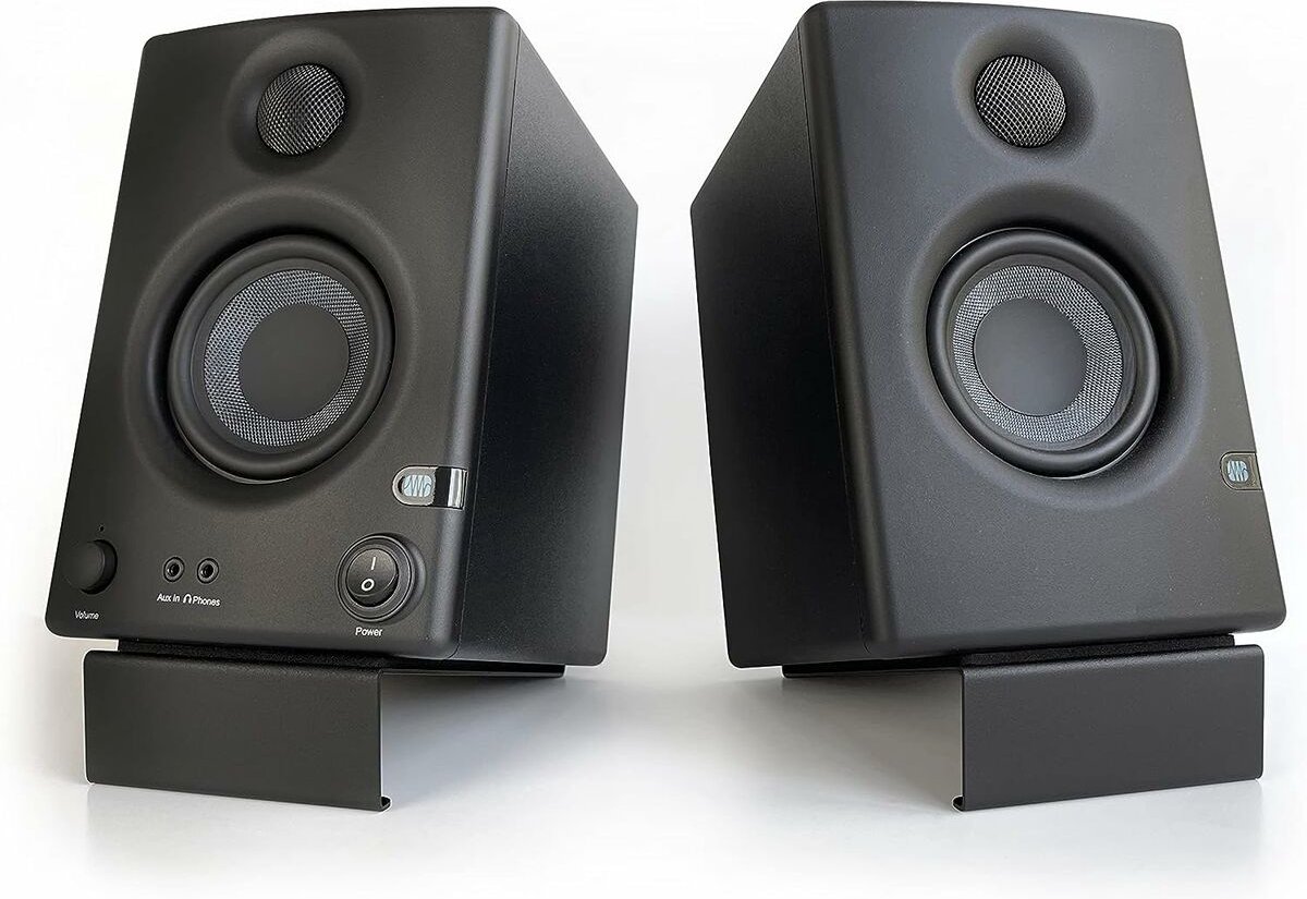 Speakerstandaard Etterr Zwart 20 x 18 x 5 cm (2 Stuks)