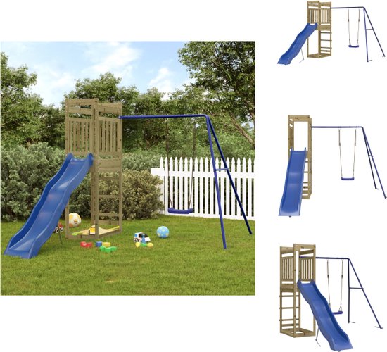 French Days 2026 : vidaXL Aire de jeux d'extérieur bois de pin imprégné pas cher